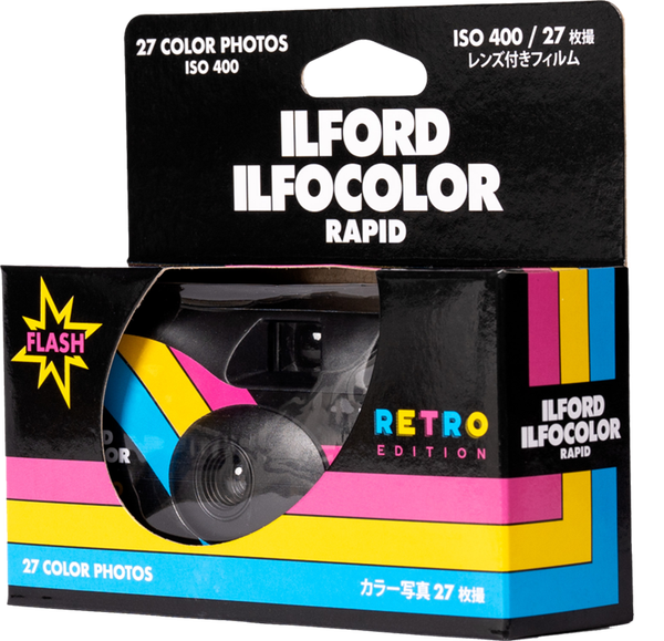 ILFORD kertakäyttökamera värifilmillä