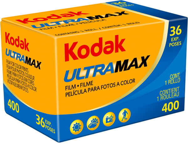 KODAK UltraMax 400 135-36 + filminkehitys + skannaus JPG kuviksi + 10x15cm kuvat + postitukset